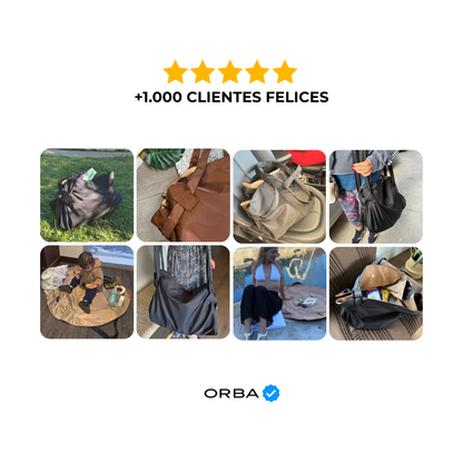 ORBA · Bolso manta 2 en 1