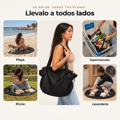 ORBA · Bolso manta 2 en 1