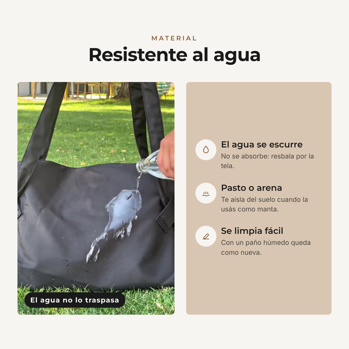 Bolso manta 2 en 1 de ORBA, imagen 7