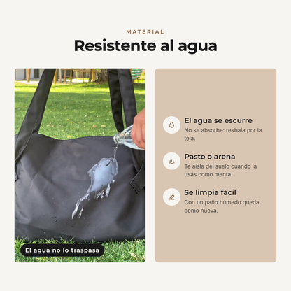 ORBA · Bolso manta 2 en 1